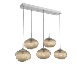 Hammerton Studio - PLB0068-05-CS-FB-C01-L3 - LED Pendant - Nebula - Classic Silver