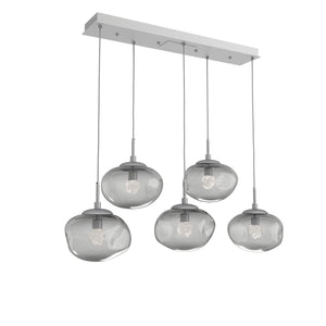Hammerton Studio - PLB0068-05-CS-FS-C01-L3 - LED Pendant - Nebula - Classic Silver