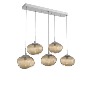 Hammerton Studio - PLB0068-05-CS-GB-C01-L3 - LED Pendant - Nebula - Classic Silver