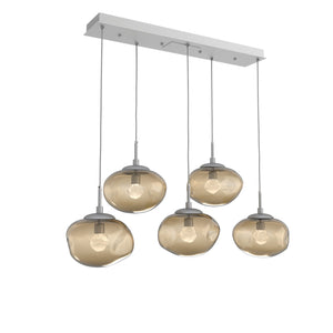 Hammerton Studio - PLB0068-05-CS-ZB-C01-L1 - LED Pendant - Nebula - Classic Silver