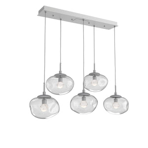 Hammerton Studio - PLB0068-05-CS-ZC-C01-L1 - LED Pendant - Nebula - Classic Silver