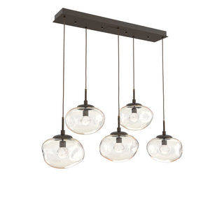 Hammerton Studio - PLB0068-05-FB-ZA-C01-L1 - LED Pendant - Nebula - Flat Bronze