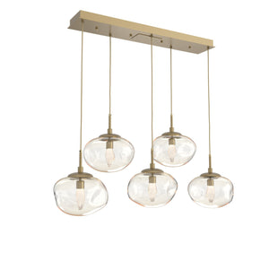 Hammerton Studio - PLB0068-05-GB-GA-C01-L1 - LED Pendant - Nebula - Gilded Brass