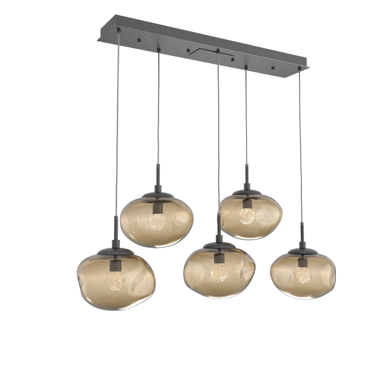 Hammerton Studio - PLB0068-05-GP-FB-C01-L1 - LED Pendant - Nebula - Graphite