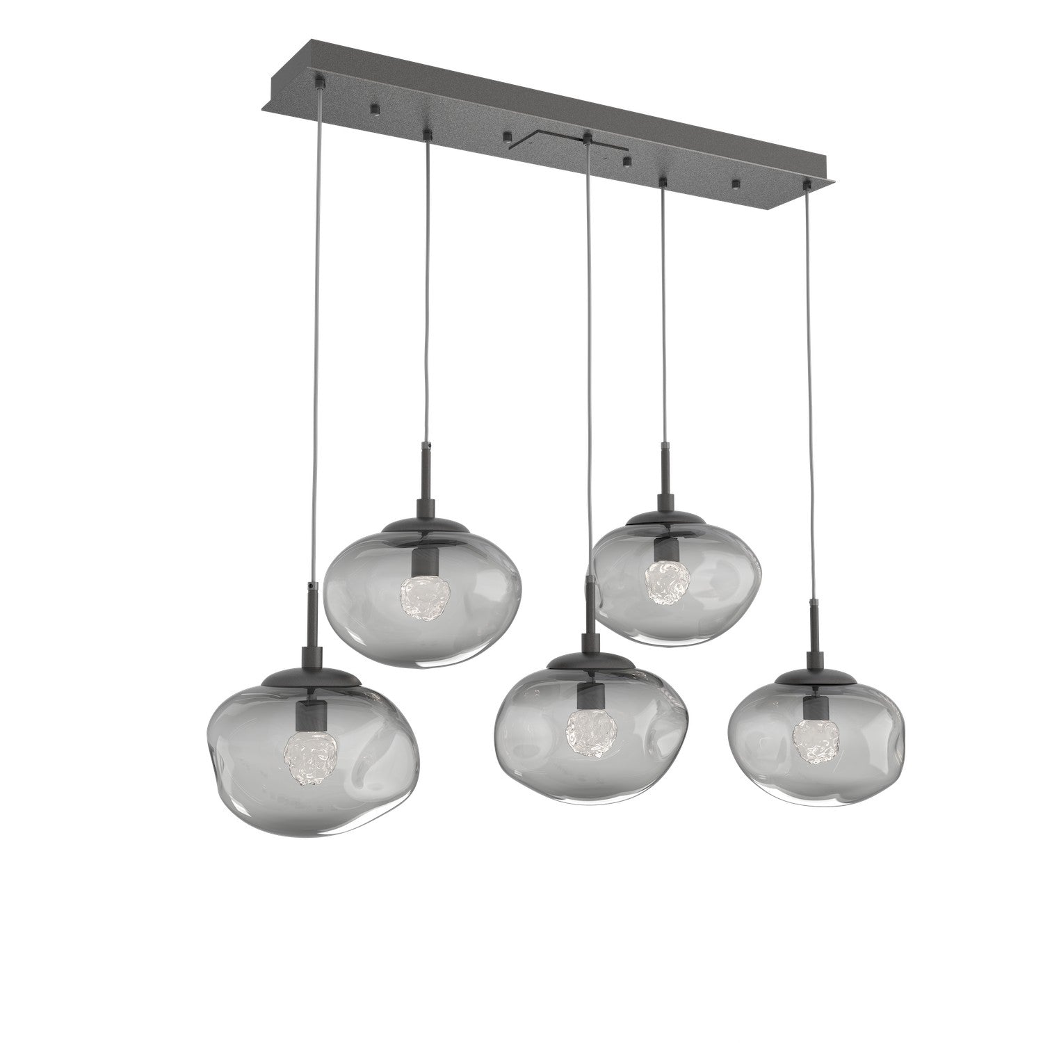 Hammerton Studio - PLB0068-05-GP-FS-C01-L3 - LED Pendant - Nebula - Graphite