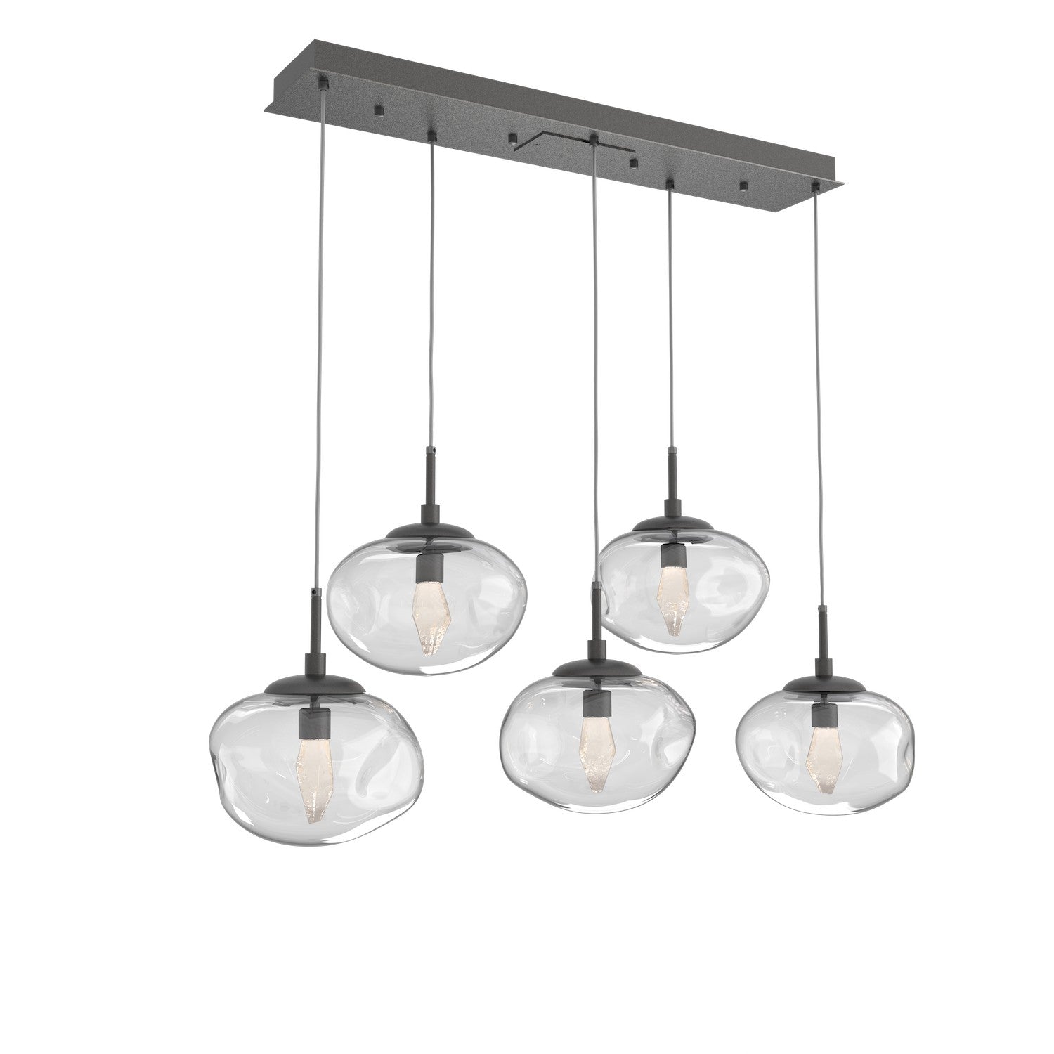 Hammerton Studio - PLB0068-05-GP-GC-C01-L3 - LED Pendant - Nebula - Graphite