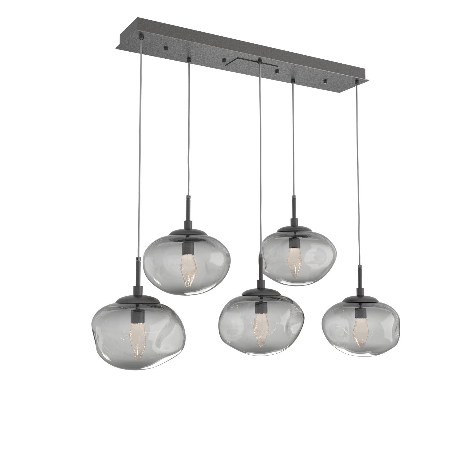 Hammerton Studio - PLB0068-05-GP-GS-C01-L1 - LED Pendant - Nebula - Graphite
