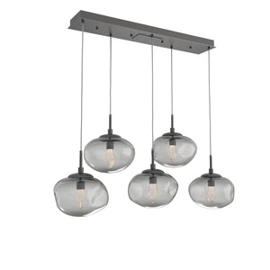 Hammerton Studio - PLB0068-05-GP-GS-C01-L1 - LED Pendant - Nebula - Graphite