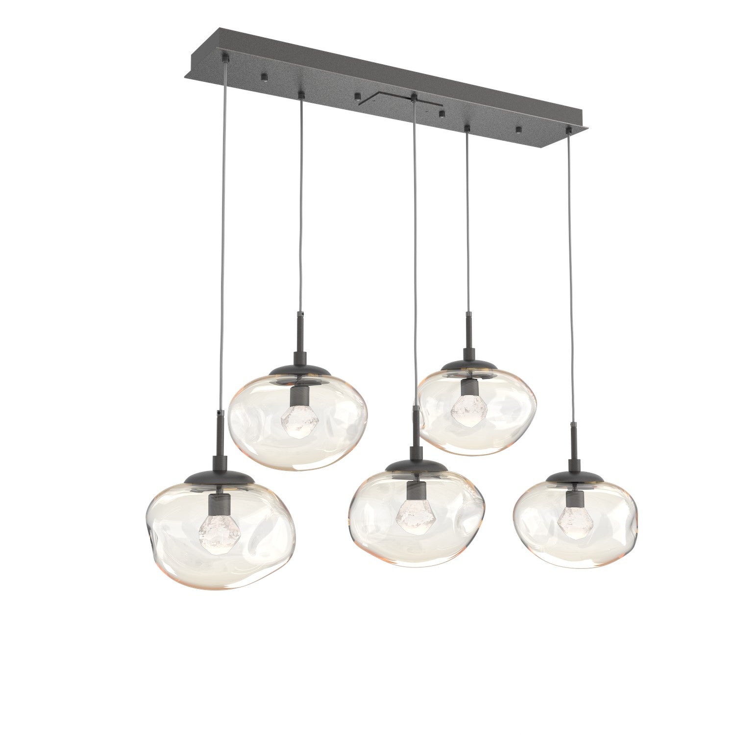 Hammerton Studio - PLB0068-05-GP-ZA-C01-L3 - LED Pendant - Nebula - Graphite