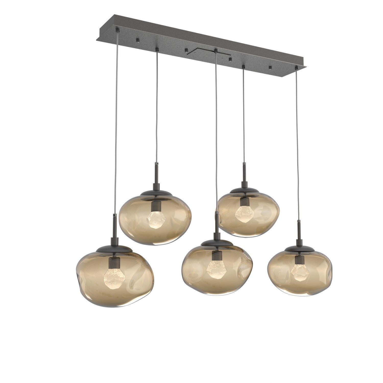 Hammerton Studio - PLB0068-05-GP-ZB-C01-L3 - LED Pendant - Nebula - Graphite