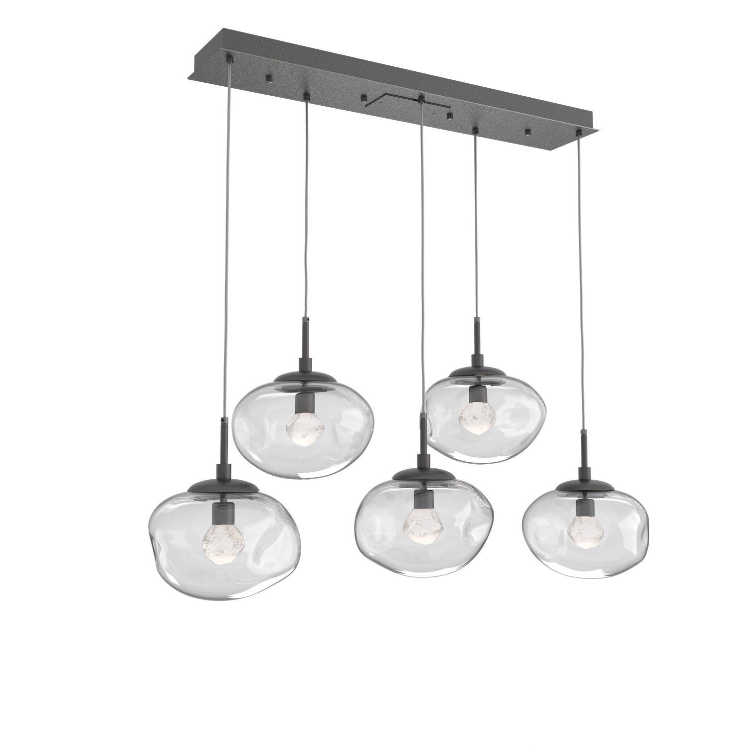 Hammerton Studio - PLB0068-05-GP-ZC-C01-L1 - LED Pendant - Nebula - Graphite