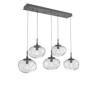 Hammerton Studio - PLB0068-05-GP-ZC-C01-L1 - LED Pendant - Nebula - Graphite