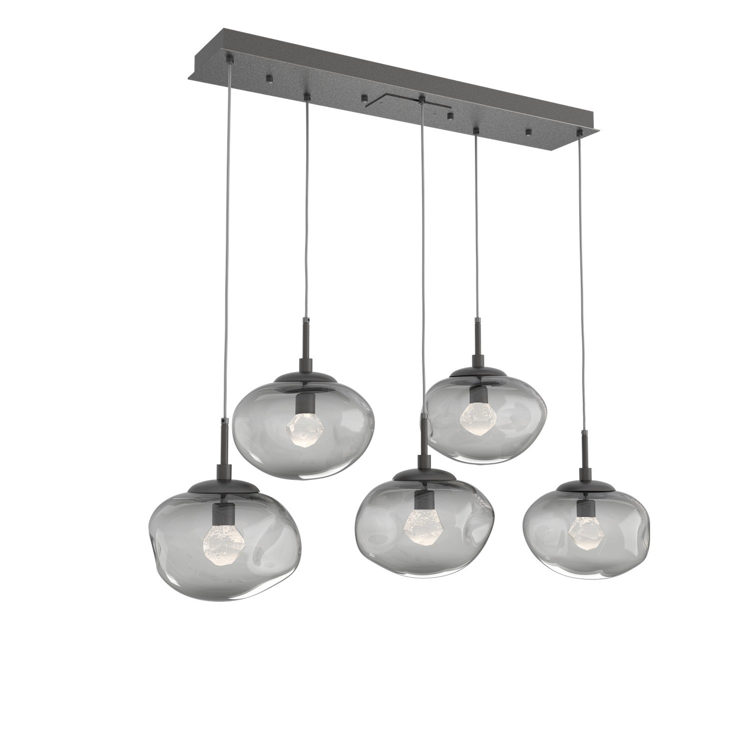 Hammerton Studio - PLB0068-05-GP-ZS-C01-L1 - LED Pendant - Nebula - Graphite