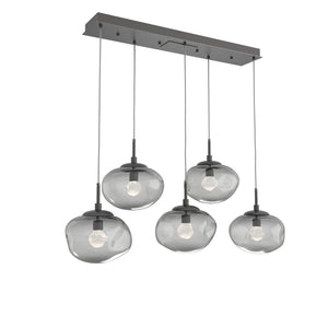 Hammerton Studio - PLB0068-05-GP-ZS-C01-L3 - LED Pendant - Nebula - Graphite
