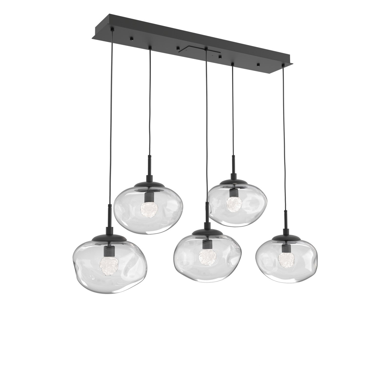 Hammerton Studio - PLB0068-05-MB-FC-C01-L3 - LED Linear Pendant - Nebula - Matte Black