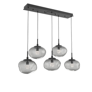 Hammerton Studio - PLB0068-05-MB-FS-C01-L3 - LED Linear Pendant - Nebula - Matte Black
