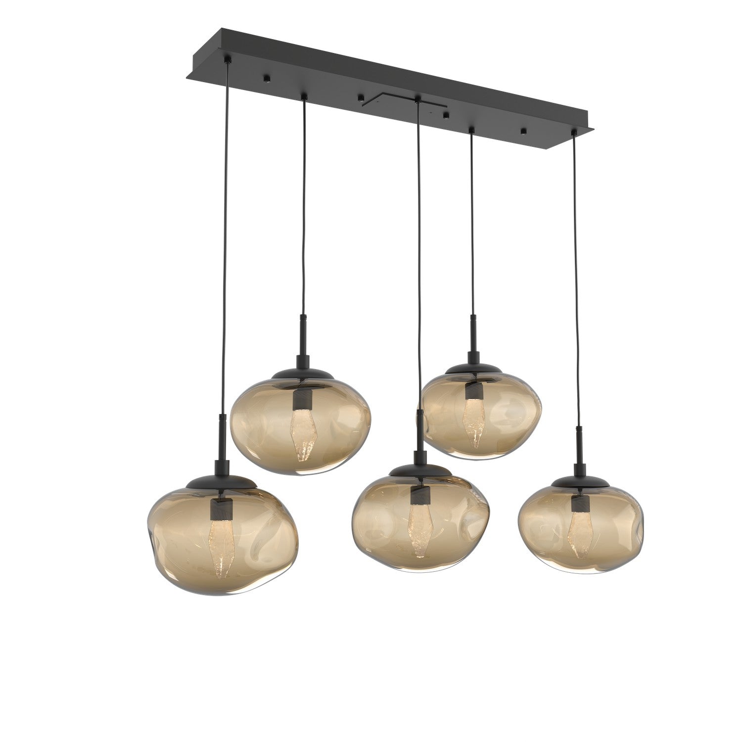Hammerton Studio - PLB0068-05-MB-GB-C01-L1 - LED Pendant - Nebula - Matte Black