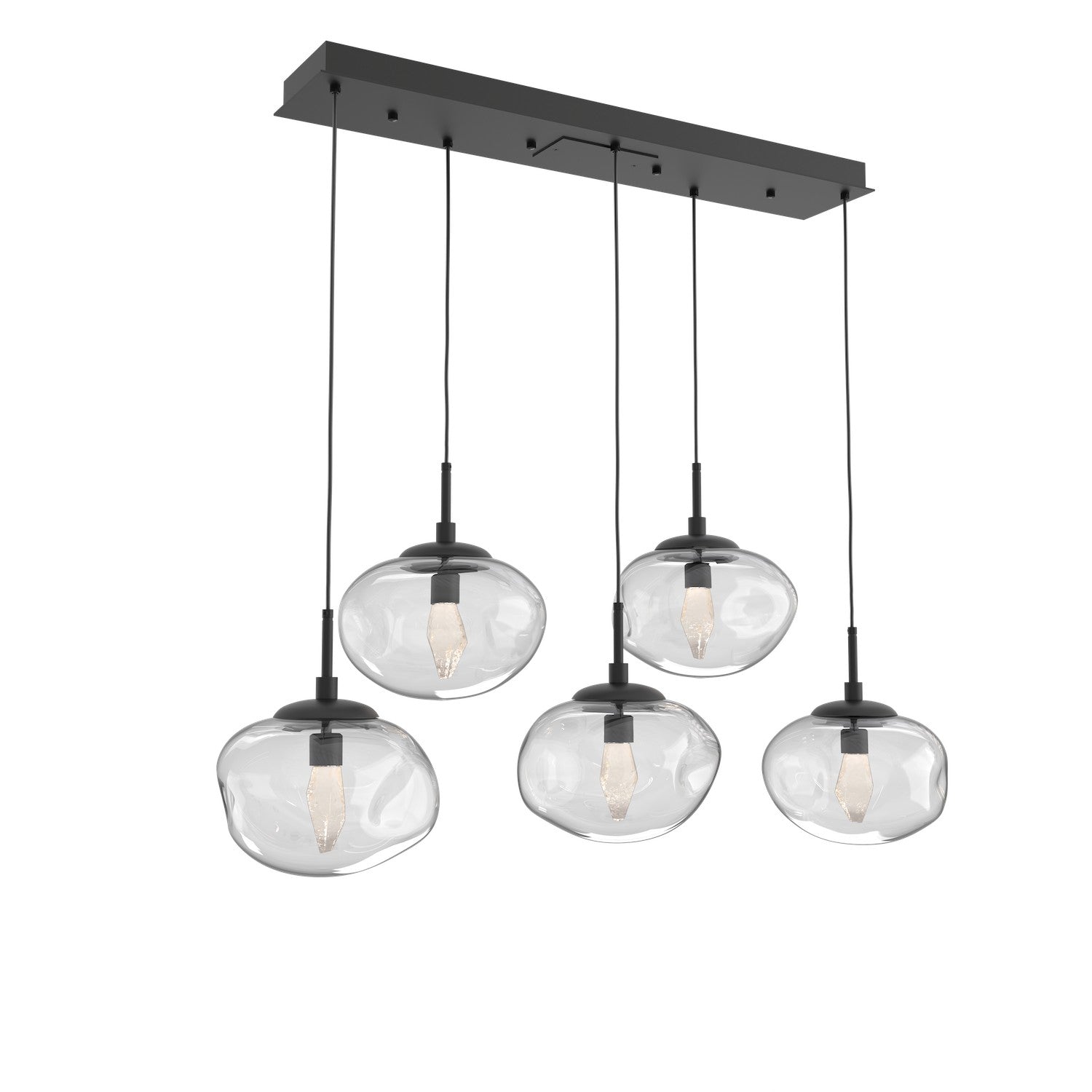 Hammerton Studio - PLB0068-05-MB-GC-C01-L1 - LED Pendant - Nebula - Matte Black