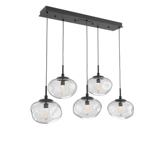 Hammerton Studio - PLB0068-05-MB-GC-C01-L3 - LED Linear Pendant - Nebula - Matte Black