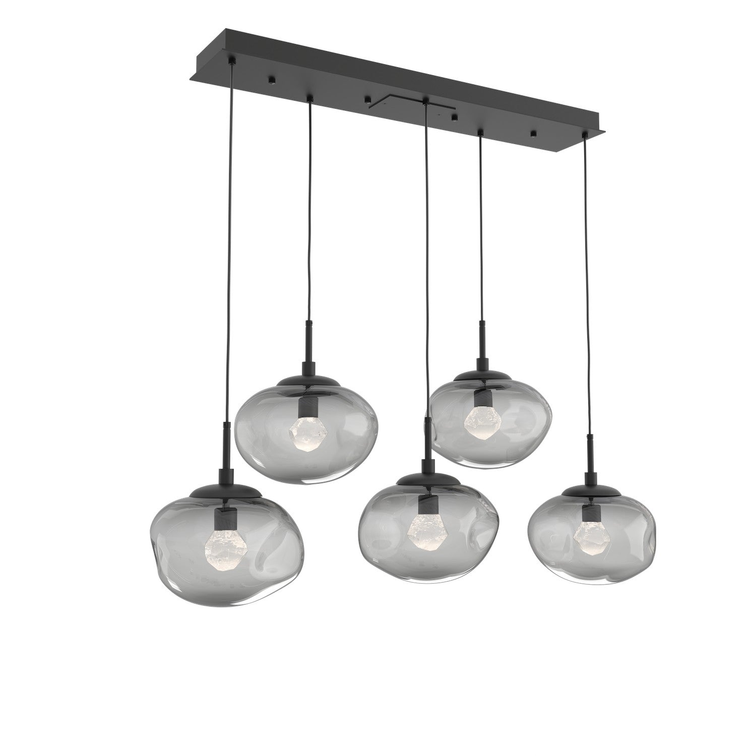 Hammerton Studio - PLB0068-05-MB-ZS-C01-L1 - LED Pendant - Nebula - Matte Black
