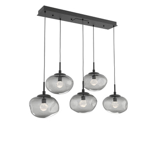 Hammerton Studio - PLB0068-05-MB-ZS-C01-L3 - LED Linear Pendant - Nebula - Matte Black