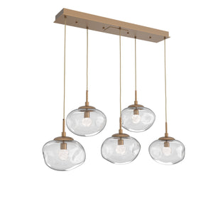 Hammerton Studio - PLB0068-05-NB-FC-C01-L1 - LED Pendant - Nebula - Novel Brass