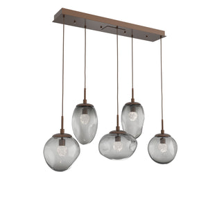 Hammerton Studio - PLB0069-05-BB-FS-C01-L1 - LED Pendant - Cosmos - Burnished Bronze