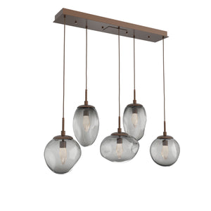 Hammerton Studio - PLB0069-05-BB-GS-C01-L1 - LED Pendant - Cosmos - Burnished Bronze