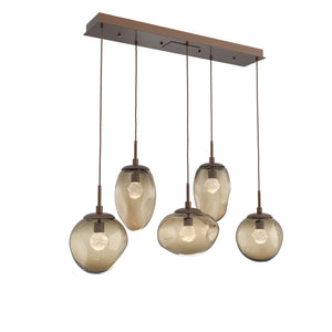 Hammerton Studio - PLB0069-05-BB-ZB-C01-L1 - LED Pendant - Cosmos - Burnished Bronze
