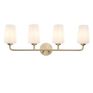 Progress Lighting - P300545-177 - Four Light Bath & Vanity - Celino - Champagne Bronze
