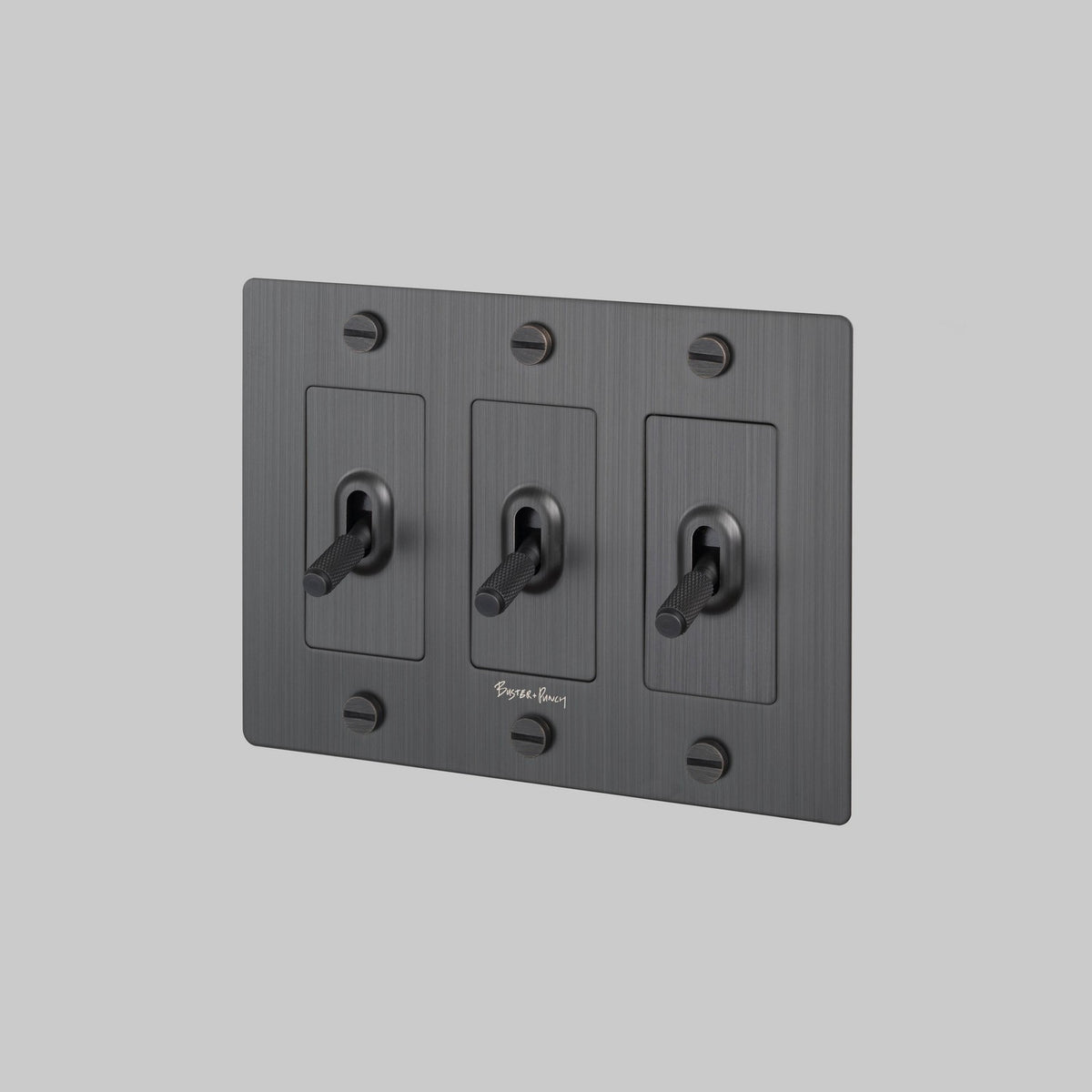 Buster + Punch - NTK-094383 - Light Switch - Smoked Bronze