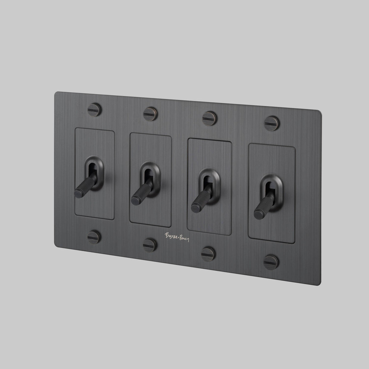 Buster + Punch - NTK-094403 - Light Switch - Smoked Bronze
