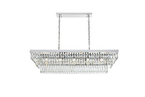 Elegant Lighting - 1060G48C - 17 Light Chandelier - Josephine - Chrome and Clear
