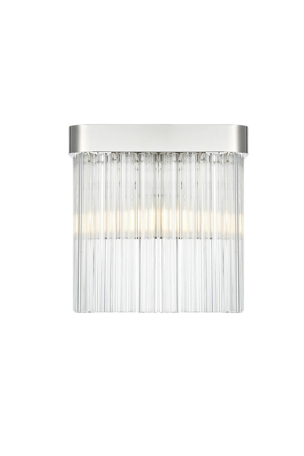 Elegant Lighting - 1070W9C - One Light Wall Sconce - Harlow - Chrome and Clear