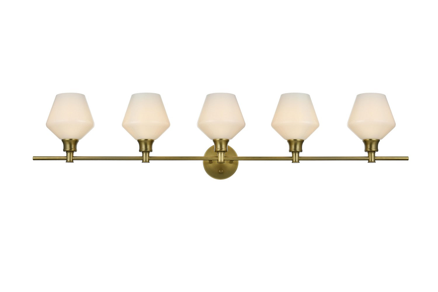 Elegant Lighting - LD2325SG - Five Light Wall Sconce - Gene - Satin Gold