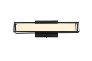 Elegant Lighting - LD301W16BK - LED Wall Sconce - Aden - Black