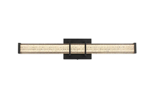 Elegant Lighting - LD302W24BK - LED Wall Sconce - Ivaan - Black