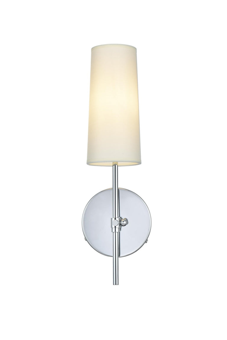 Elegant Lighting - LD6004W5C - One Light Wall Sconce - Mel - Chrome and White