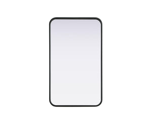 Elegant Lighting - MR8A1830BLK - Mirror - Remy - Black