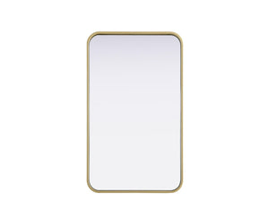 Elegant Lighting - MR8A1830BRA - Mirror - Remy - Brass