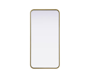 Elegant Lighting - MR8A1836BRA - Mirror - Remy - Brass