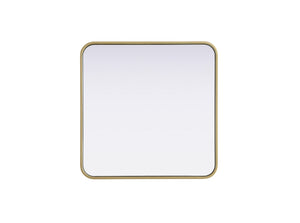 Elegant Lighting - MR8A2424BRA - Mirror - Remy - Brass