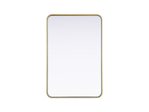 Elegant Lighting - MR8A2436BRA - Mirror - Remy - Brass