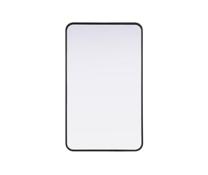 Elegant Lighting - MR8A2440BLK - Mirror - Remy - Black