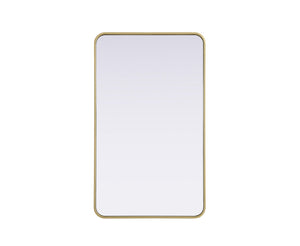 Elegant Lighting - MR8A2440BRA - Mirror - Remy - Brass