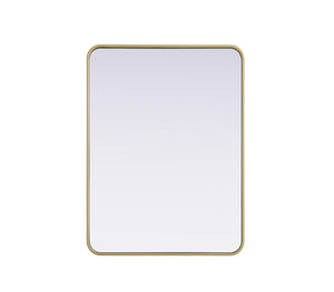 Elegant Lighting - MR8A2736BRA - Mirror - Remy - Brass