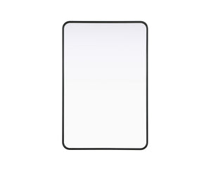 Elegant Lighting - MR8A2842BLK - Mirror - Remy - Black