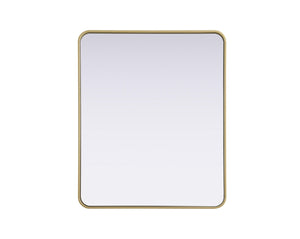 Elegant Lighting - MR8A3036BRA - Mirror - Remy - Brass