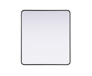 Elegant Lighting - MR8A3640BLK - Mirror - Remy - Black
