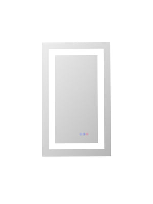 Elegant Lighting - MRE81830 - LED Mirror - Riven - white
